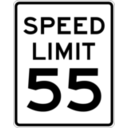 download Speed Limit 55 clipart image with 90 hue color