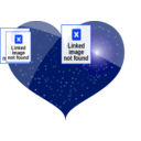 download Red Heart clipart image with 225 hue color