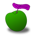 download Plum Ameixa clipart image with 180 hue color