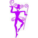 download Vane Dancer clipart image with 45 hue color