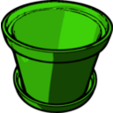 download Flowerpot clipart image with 90 hue color
