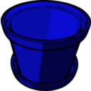 download Flowerpot clipart image with 225 hue color