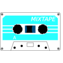download Cassette Stylised clipart image with 180 hue color
