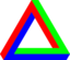 Penrose Triangle Rgb