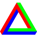 Penrose Triangle Rgb