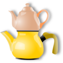 download Shiny Teapot clipart image with 0 hue color