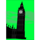 download Big Ben clipart image with 135 hue color