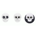download Three Skull clipart image with 45 hue color