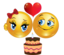 Birthday Couple Smiley Emoticon