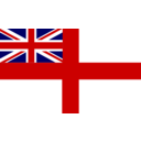 download Historic Flag Of The English Royal Navy clipart image with 0 hue color