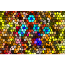download Blossoms Surfacing Water clipart image with 180 hue color