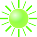 download Sun clipart image with 45 hue color