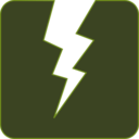 download Power Icon clipart image with 225 hue color