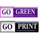 download Go Green Bars clipart image with 180 hue color