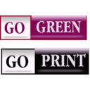 download Go Green Bars clipart image with 225 hue color