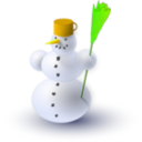 download Snowman clipart image with 45 hue color