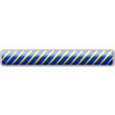 download Striped Bar 09 clipart image with 180 hue color