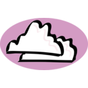 download Clouds clipart image with 135 hue color