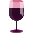 download A Glass Of Wine clipart image with 315 hue color