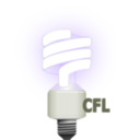 download Compact Fluorescent Lamp clipart image with 45 hue color