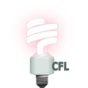 download Compact Fluorescent Lamp clipart image with 135 hue color