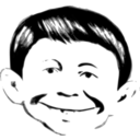 download Alfred E Neuman Well Not Quite clipart image with 0 hue color