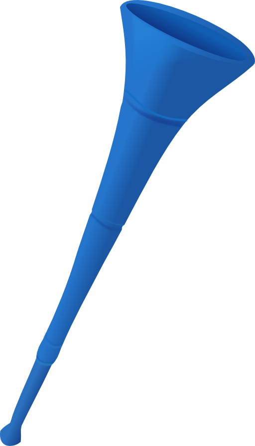 Blue Vuvuzela