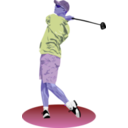 download Golf Drive clipart image with 225 hue color