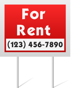 For Rent Sign