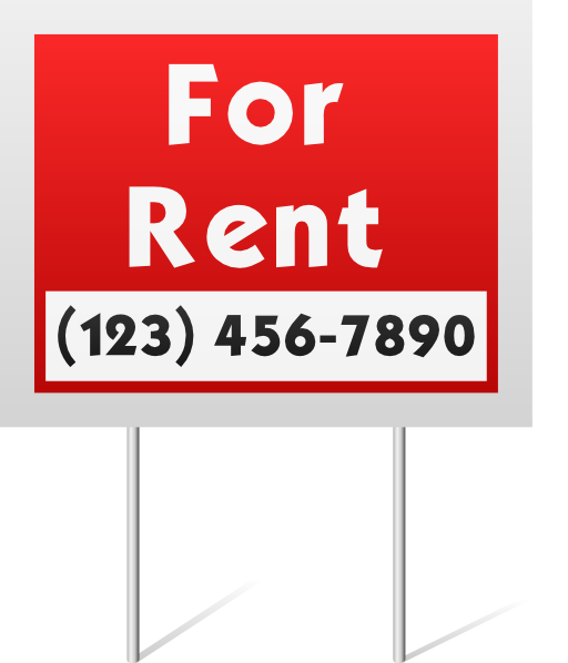 For Rent Sign