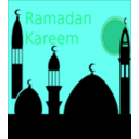 download Ramadan Kareem clipart image with 135 hue color