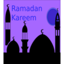 download Ramadan Kareem clipart image with 225 hue color