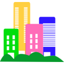 download Real Estate clipart image with 45 hue color