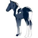 download Cavalinho clipart image with 180 hue color