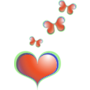 download Heart clipart image with 45 hue color