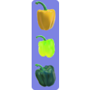 download Bell Peppers clipart image with 45 hue color