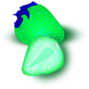 download Strawberry clipart image with 135 hue color