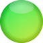 Empty Button Green