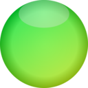 Empty Button Green