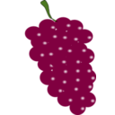 download Grape Blue clipart image with 90 hue color