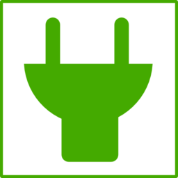 Eco Green Plug Icon