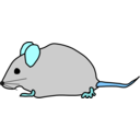 download Mouse clipart image with 180 hue color