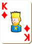 White Deck King Of Diamonds