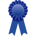 download Award Ribbon clipart image with 0 hue color