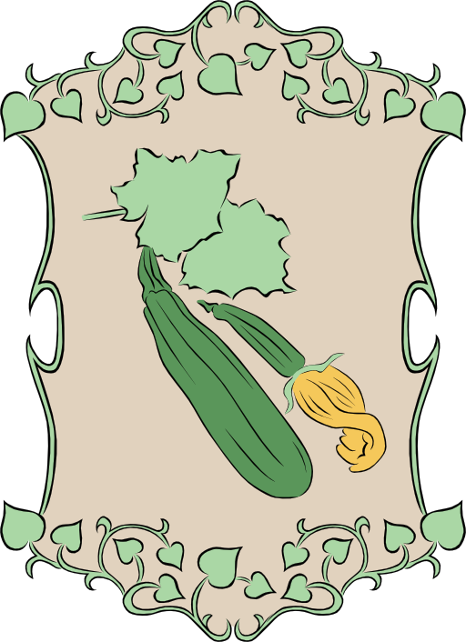 Garden Sign Zucchini