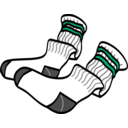 download Athletic Crew Socks clipart image with 315 hue color