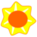 download Sol clipart image with 0 hue color