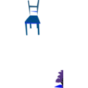 download Silla clipart image with 180 hue color