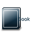 download Brown Book clipart image with 180 hue color