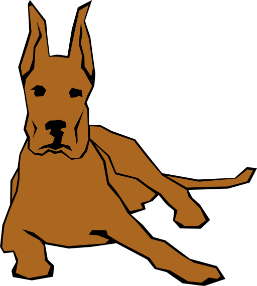 Dog Simple Drawing